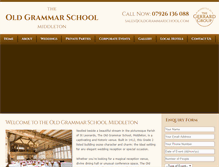 Tablet Screenshot of oldgrammarschool.com